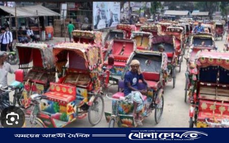 লালমনিরহাটে অটোবাইক সমস্যা প্রকট হয়ে দাঁড়িয়েছে