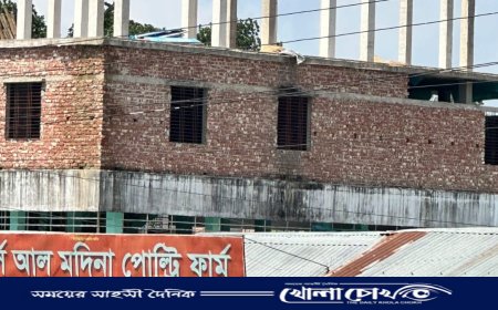 কোনো ধরনের অনুমোদন ছাড়াই ব্রাহ্মণবাড়িয়ায় অবৈধভাবে মাদরাসার চারতলা মার্কেট নির্মাণের অভিযোগ
