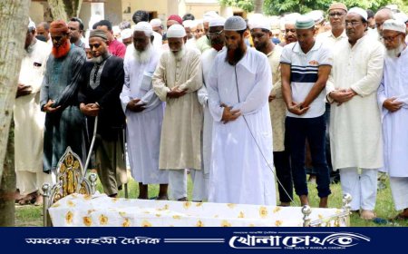 মহম্মদপুরে সর্বজন শ্রদ্ধেয় শিক্ষক আফসার উদ্দীন আহমেদ আর নেই 