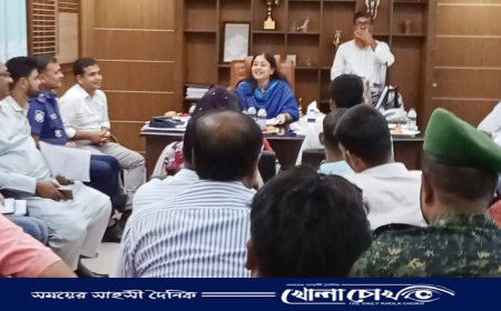 ফরিদপুর সদর উপজেলা পরিষদের মাসিক আইন শৃঙ্খলা কমিটির সভা অনুষ্ঠিত 