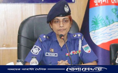 মাাগুরায় নবাগত পুলিশ সুপারের যোগদান