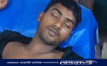 মহম্মদপুরে অজ্ঞান অবস্থায় এক যুবক উদ্ধার 