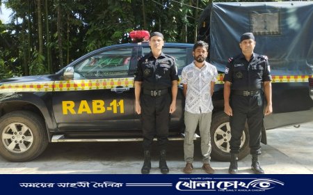 নোয়াখালীর শীর্ষ সন্ত্রাসী খালাসি সুমন গ্রেপ্তার