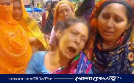 নওগাঁর রানীনগরে তুচ্ছ ঘটনাকে কেন্দ্র করে মারপিটে আহত গৃহবধুর মৃত্যু
