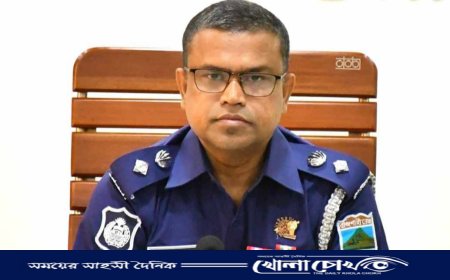 নওগাঁয় সাংবাদিকদের সাথে নবাগত পুলিশ সুপারের মতবিনিময়