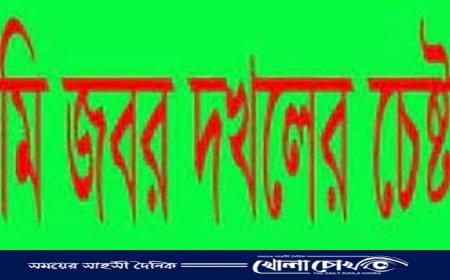গাজীপুরে এক নারীর পৈত্রিক সম্পত্তি কেড়ে নেয়ার অপচেষ্টার অভিযোগ
