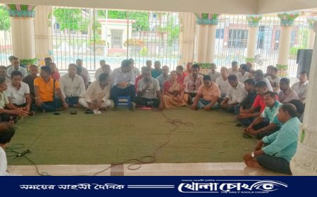 ফরিদপুরে শারদীয় দুর্গাপূজা উপলক্ষে আলোচনা সভা অনুষ্ঠিত