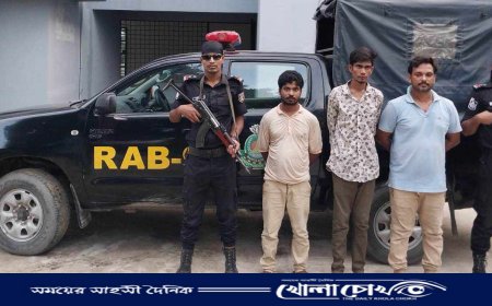 ব্রাহ্মণবাড়িয়ায় ফেনসিডিল সহ ৩ মাদক ব্যবসায়ী গ্রেপ্তার