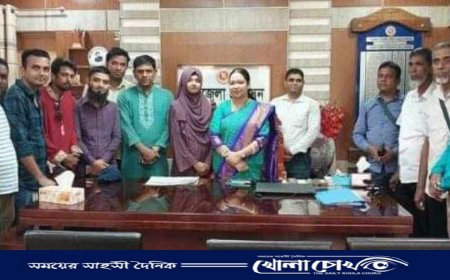 শ্রীপুরে নবাগত উপজেলা নির্বাহী অফিসারের সাথে সাংবাদিকদের মতবিনিময়