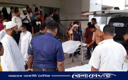 দুর্ঘটনায় পুলিশের সাব- ইন্সপেক্টর নিহতঃ পুত্রের মৃত্যুর সংবাদে মারা গেলেন পিতাও 