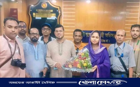 শালিখার নবাগত ইউএনওর সাথে প্রেসক্লাব শালিখার সাংবাদিকদের সৌজন্য সাক্ষাৎ 