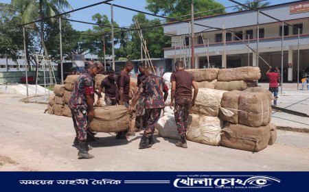 বিজয়নগরে ৪ কোটি টাকা মূল্যর শাড়ি-থ্রিপিস উদ্ধার