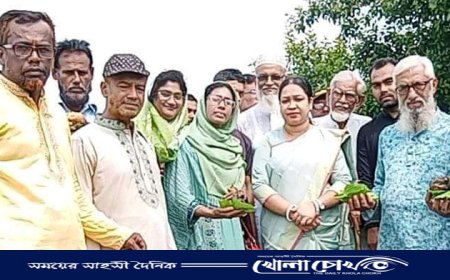 শ্রীপুরে তালবীজ রোপন কর্মসূচির শুভ উদ্বোধন করেন উপজেলা নির্বাহী কর্মকর্তা 