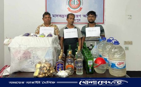 তারা নিজ বাড়িতেই তৈরী করতেন নকল বিদেশী মদ