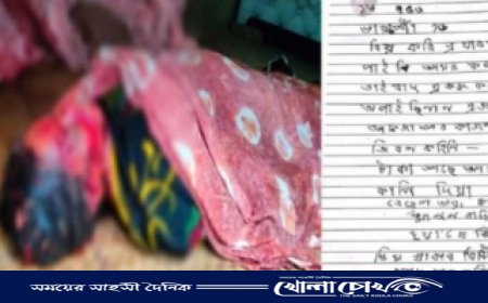 খুন করে স্বামীর আত্মহত্যা,চিরকুটে লেখা দাফনের টাকা কোথায় রাখা