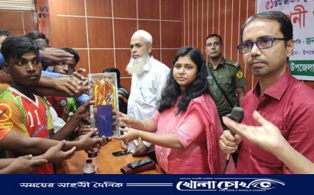 আত্রাইয়ে গ্রীষ্মকালীন ক্রীড়া প্রতিযোগিতা ও পুরস্কার বিতরণ অনুষ্ঠিত 