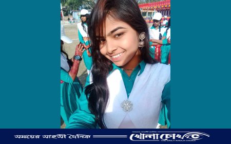 চরভদ্রাসনে মদ পান করে স্কুল ছাত্রীর মৃত্যু