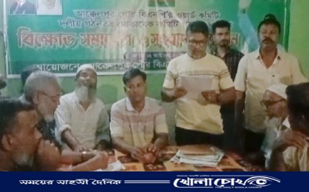 আক্কেলপুর পৌর সভার নয়টি ওর্য়াডে বিএনপির'পকেট কমিটি' গঠনের চেষ্টার অভিযোগ