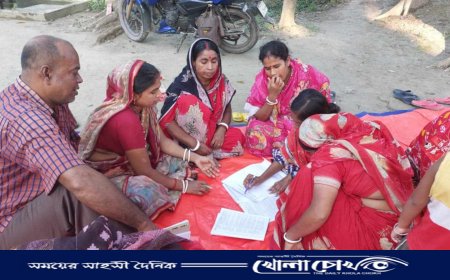 কৃষক-কৃষাণীদের মাঝে আলো ছড়াচ্ছে পার্টনার ফিল্ড স্কুল