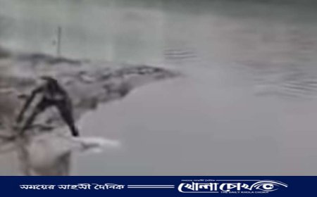 নদী থেকে কৃষকদল নেতার মরদেহ উদ্ধার,পরিবারের দাবি পরিকল্পিত হত্যা