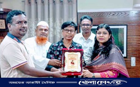 আত্রাই উপজেলা নির্বাহী অফিসার সঞ্চিতা বিশ্বাসকে থানা প্রেসক্লাবের বিদায়ী সম্মাননা