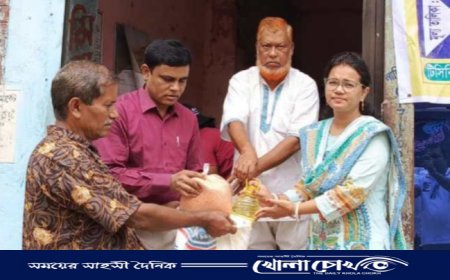 ব্রাহ্মণবাড়িয়ায় কার্ডধারীদের মধ্যে টিসিবির পন্য বিক্রয় শুরু