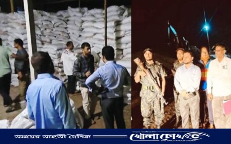 ফরিদপুরে অবৈধভাবে মজুত করা ৪ হাজার বস্তা সার জব্দ 