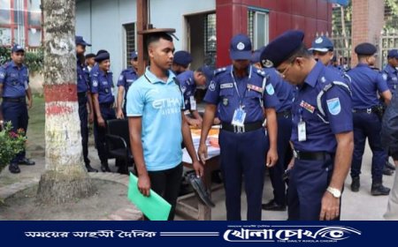 বাংলাদেশ পুলিশে ট্রেইনি রিক্রুট কনস্টেবল (টিআরসি) পদে নিয়োগ কার্যক্রম শুরু