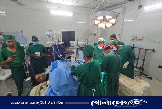 ফরিদপুর মেডিকেল কলেজ হাসপাতালে চালু হলো ব্যয়বহুল লিগামেন্ট প্রতিস্থাপন চিকিৎসা 