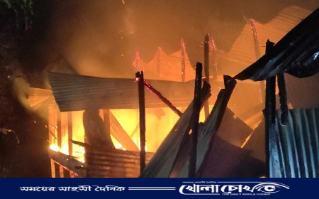 ভাঙ্গায় পোল্টি ফার্মে ভয়াবহ অগ্নিকাণ্ডে সর্বস্ব পুড়ে ছাইঃ ৫ লক্ষাধিক টাকার ক্ষয়ক্ষতি