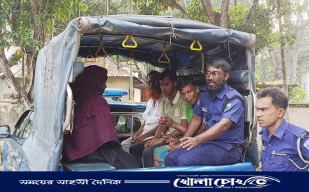 নওগাঁয় র‍্যাবের সহযোগীতায় হত্যা মামলার ৫ আসামী গ্রেফতার