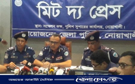 নোয়াখালীতে বিপুল আগ্নেয়াস্ত্র গুলি-মাদকসহ গ্রেপ্তার-৫