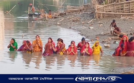 ফরিদপুরে পালিত হচ্ছে সূর্য পূজা