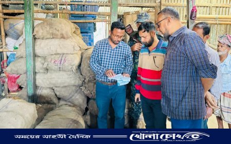 ফরিদপুরে ‌ভোক্তা অধিদপ্তরের অভিযানে একাধিক প্রতিষ্ঠানকে জরিমানা 