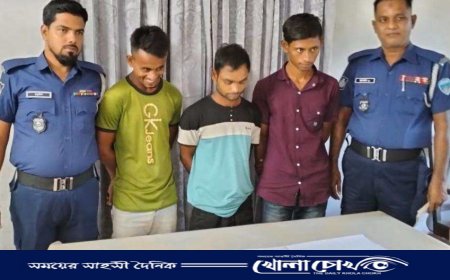 চালকরূপী ৩ ছিনতাইকারী গ্রেপ্তার 