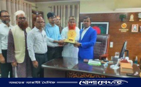 আত্রাইয়ে নবাগত ইউএনও'কে  কিন্ডারগার্টেন এসোসিয়েশনের শুভেচ্ছা প্রদান 