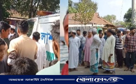 বিজয়নগরে দীর্ঘ দেড় মাস পর প্রবাস ফেরত দেলোয়ার হোসাইনের লাশ দেখে স্বজনের আহাজারি 