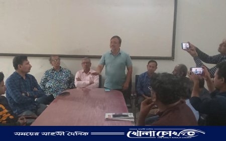 ফরিদপুরে সাহসী সাংবাদিক গৌতম দাসের ১৯তম মৃত্যুবার্ষিকী পালিত 