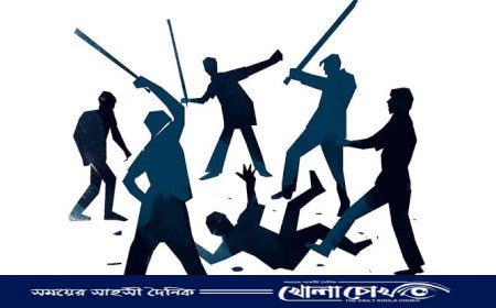 নগরকান্দায় প্রতিপক্ষের হামলায় গুরুতর আহত  দুই সহোদর