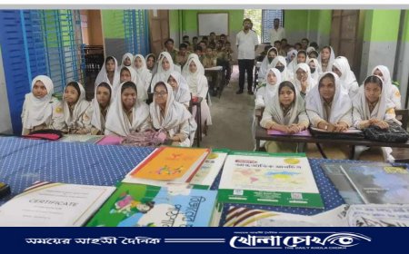 উইজডম বিজ্ঞান ক্লাবের উদ্যোগে আয়োজিত বিজ্ঞান মেলা, দেয়ালিকা ও কুইজ প্রতিযোগিতা