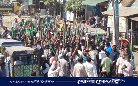 বাঞ্ছারামপুরে কাউন্সিল নিয়ে বিএনপির দু’গ্রুপের সংর্ঘষ, আহত অর্ধশত