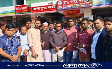 বিএনপির ৩১ দফা বাস্তবায়নের লক্ষে সালথায় যুবদলের  লিফলেট বিতরণ