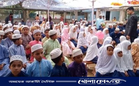 বিজয়নগরে শ্রীপুর মাদ্রাসার ৫ম শ্রেণির বিদায় ও বার্ষিক পুরস্কার বিতরণ অনুষ্ঠান অনুষ্ঠিত