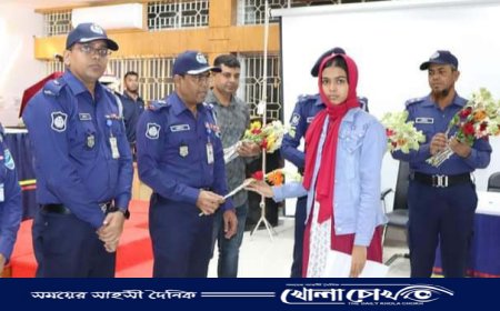 ফরিদপুরে ১৪০ টাকায় কনস্টেবল পদে ৫৬ জনের স্বপ্নপূরণ 