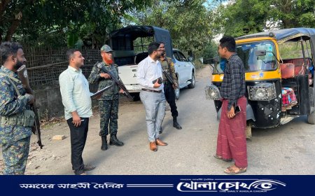 থানচিতে আইন শৃঙ্খলা পরিস্থিতি নিয়ন্ত্রণে মাঠে স্থানীয় প্রশাসন