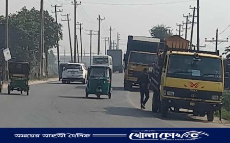 সরাইল খাটিহাতা হাইওয়ে পুলিশের সামনে মহাসড়কে দাপিয়ে বেড়াচ্ছে অটোরিক্সা 