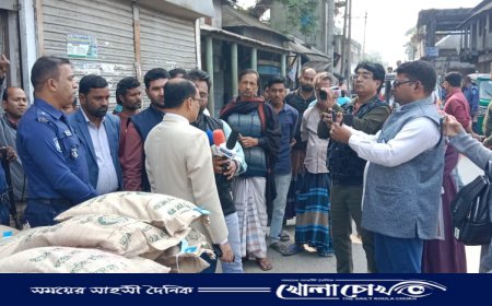 সদরপুরে বিএডিসির নকল লোগোযুক্ত ধানের বীজ বিক্রয়ের দায়ে জরিমানা 