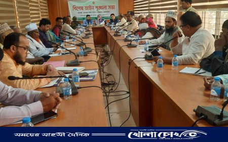 নাসিরনগরে আইন শৃংখলা কমিটির বিশেষ সভা অনুষ্ঠিত 