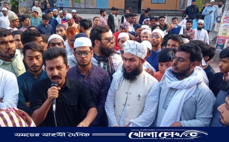 ফরিদপুরে বৈষম্য বিরোধী ছাত্র আন্দোলন ও সাধারণ জনতার উদ্যোগে বিক্ষোভ মিছিল ও পথসভা অনুষ্ঠিত 