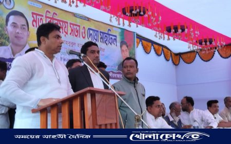 স্বৈরাচার শেখ হাসিনা ও তার দোসররা দেশকে অস্থিতিশীল করতে এখনো নানা ষড়যন্ত্র করে যাচ্ছে--ফরিদপুরে যুবদল নেতা পিংকু